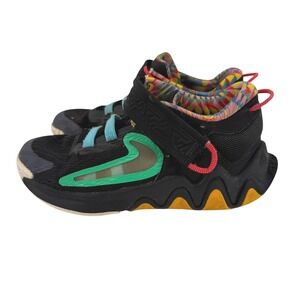Nike Giannis Immortality 3 Kids Basketball Shoes Black Green DQ1942-002 Size 2Y